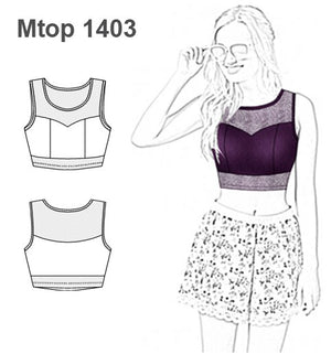 MOLDE TOP BRALET MUJER 1403