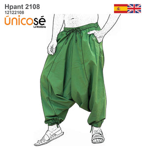 MOLDE PANTALON HAREM HOMBRE 2108