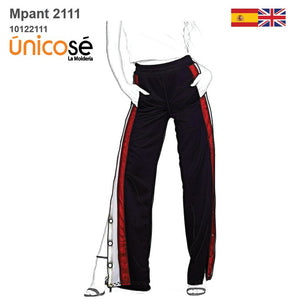 MOLDE PANTALON CALZA PALAZZO MUJER 2111