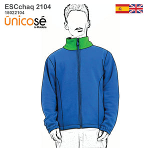MOLDE CHAQUETA BASICA ESCOLAR 2104