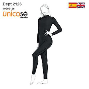 MOLDE DEPORTE CATSUIT MUJER 2126