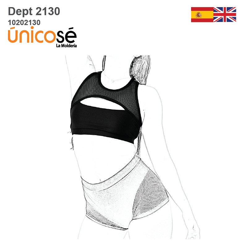 MOLDE DEPORTE TOP MUJER 2130