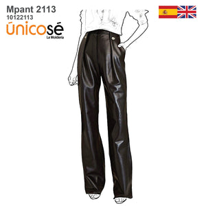 MOLDE PANTALON RECTO MUJER 2113