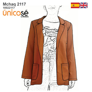 MOLDE BLAZER MUJER 2117