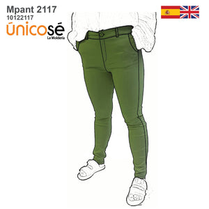 MOLDE PANTALON PITILLO MUJER 2117