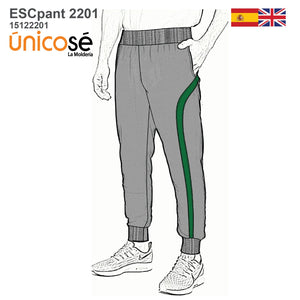 MOLDE PANTALON ESCOLAR 2201