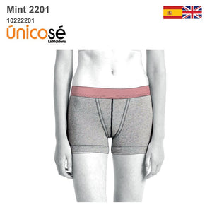 MOLDE INTERIOR CALZON BOXER MUJER 2201