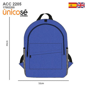 MOLDE MOCHILA CON BOLSILLO ACC 2205