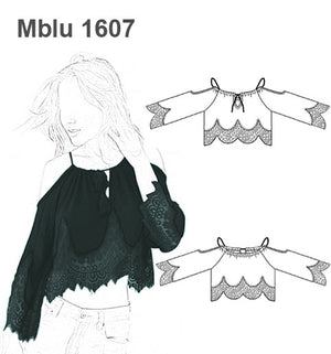 MOLDE BLUSA MUJER 1607