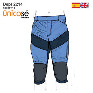 MOLDE DEPORTE PANTALON PARACAIDISMO 2214