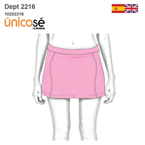 MOLDE DEPORTE FALDA HOCKEY 2216