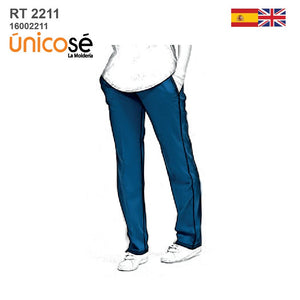 MOLDE PANTALON SANITARIO UNISEX RT 2211