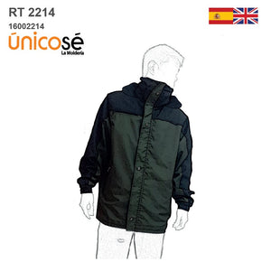 MOLDE CHAQUETA CORTAVIENTO RT 2214