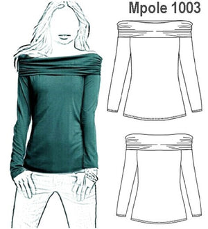 MOLDE POLERA  MUSCULOSA NIÑO 1502