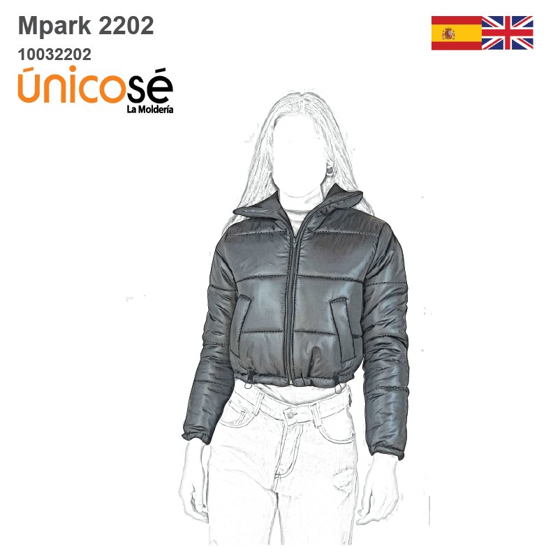 MOLDE PARKA PUFFER MUJER 2202