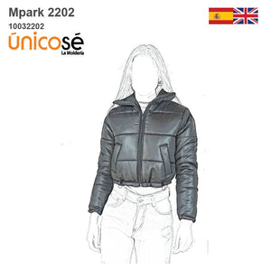 MOLDE PARKA PUFFER MUJER 2202