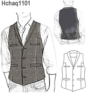 MOLDE CHALECO HOMBRE 1101