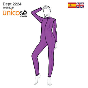 MOLDE DEPORTE CATSUIT MUJER 2224