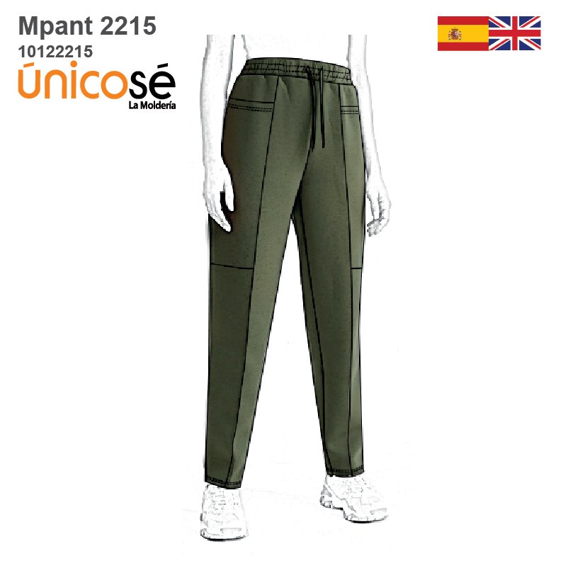 MOLDE PANTALON CARGO MUJER 2215