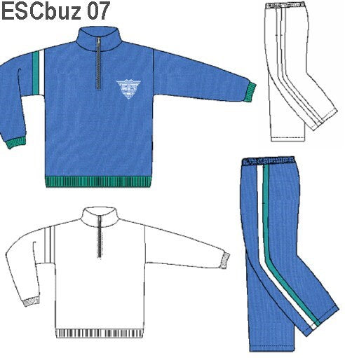 MOLDE SUDADERA / BUZO ESCOLAR 0907