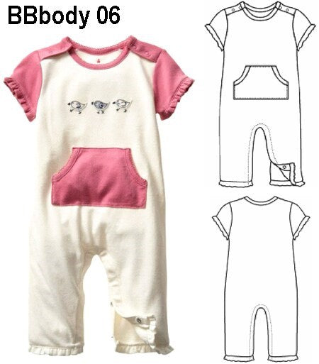 MOLDE BODY ENTERIZO BEBE 0906