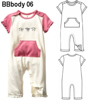 MOLDE BODY ENTERIZO BEBE 0906
