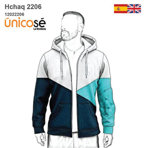 MOLDE CHAQUETA CORTES HOMBRE 2206