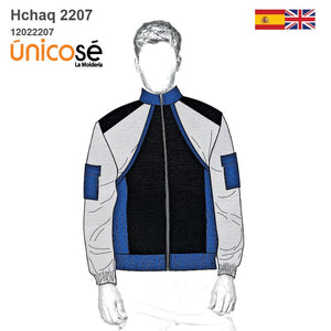 MOLDE CHAQUETA CORTES HOMBRE 2207