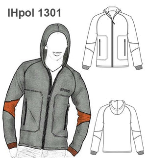 MOLDE POLERON CHAQUETA NIÑO 1301