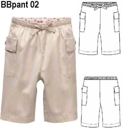 MOLDE PANTALON BASICO BEBE 0902