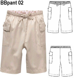 MOLDE PANTALON BASICO BEBE 0902