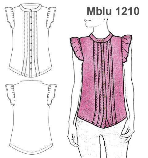 MOLDE BLUSA MAO MUJER 1210