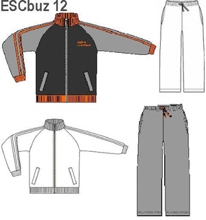 MOLDE SUDADERA / BUZO BASICO ESCOLAR 0912