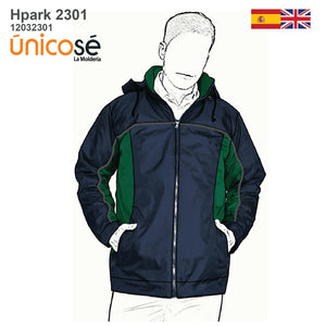MOLDE PARKA CORTES HOMBRE 2301