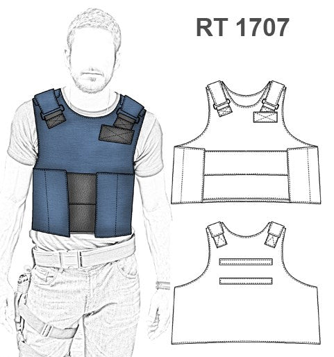 MOLDE CHALECO ANTIBALAS RT 1707