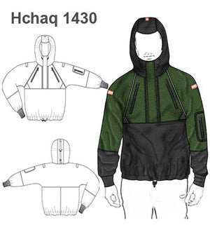 MOLDE CHAQUETA RAGLAN HOMBRE 1430