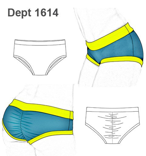 MOLDE DEPORTE SHORT POLE DANCE 1614