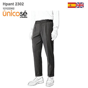 MOLDE PANTALON CLASICO HOMBRE 2302