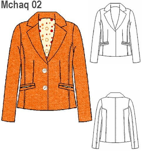 MOLDE BLAZER MUJER 0902