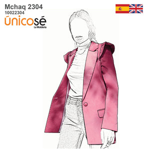 MOLDE CHAQUETA BLAZER MUJER 2304