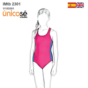 MOLDE TRAJE DE BAÑO 1 PIEZA NIÑA 2301