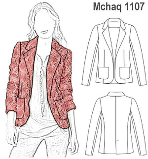 MOLDE BLAZER MUJER 1107