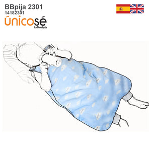 MOLDE PIJAMA SACO BEBE 2305