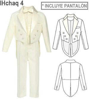 MOLDE CHAQUETA FRAC NIÑO 0904