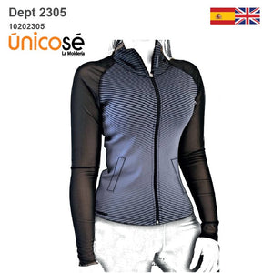 MOLDE DEPORTE CHAQUETA MUJER 2305