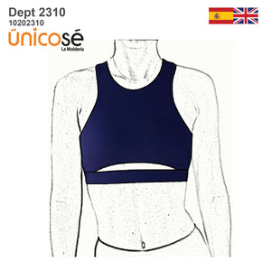 MOLDE DEPORTE TOP MUJER 2310