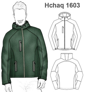 MOLDE CHAQUETA SPORT HOMBRE 1603