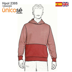 MOLDE POLERON CORTES HOMBRE 2305