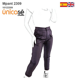 MOLDE PANTALON TORERO MUJER 2309