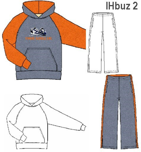 MOLDE SUDADERA /BUZO BASICO NIÑO 0902